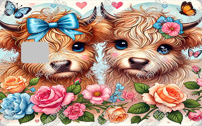 Bank  Card Sticker-BC-2458